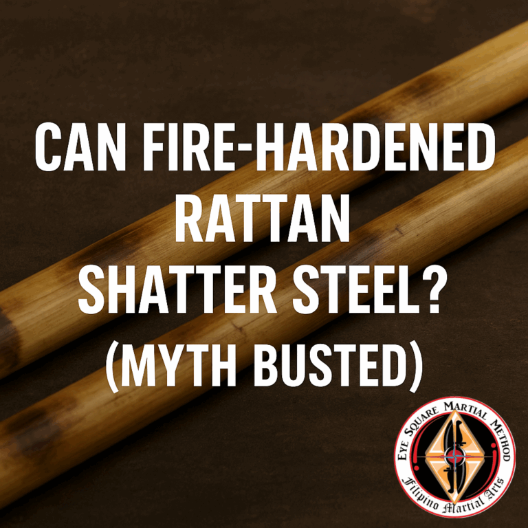 Can fire-hardened rattan shatter steel? (Myth Busted)