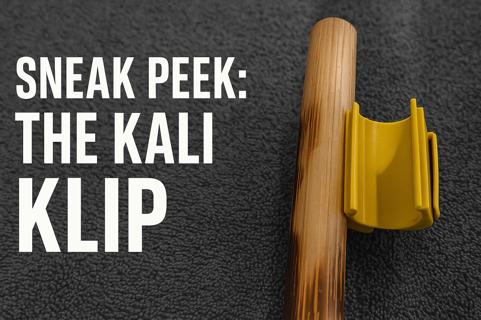 A sneak peek of the kali klip.