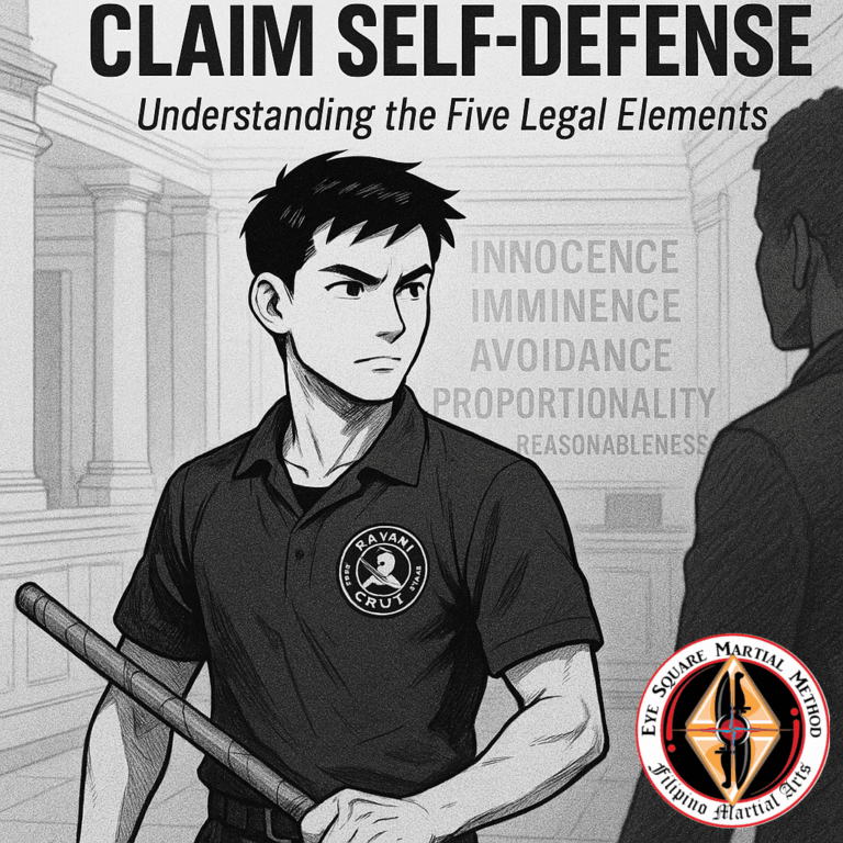 Claims of self-defense require an understanding of 5 elements: Innocence, Imminence, Avoidance, Proportionality, Reasonableness.