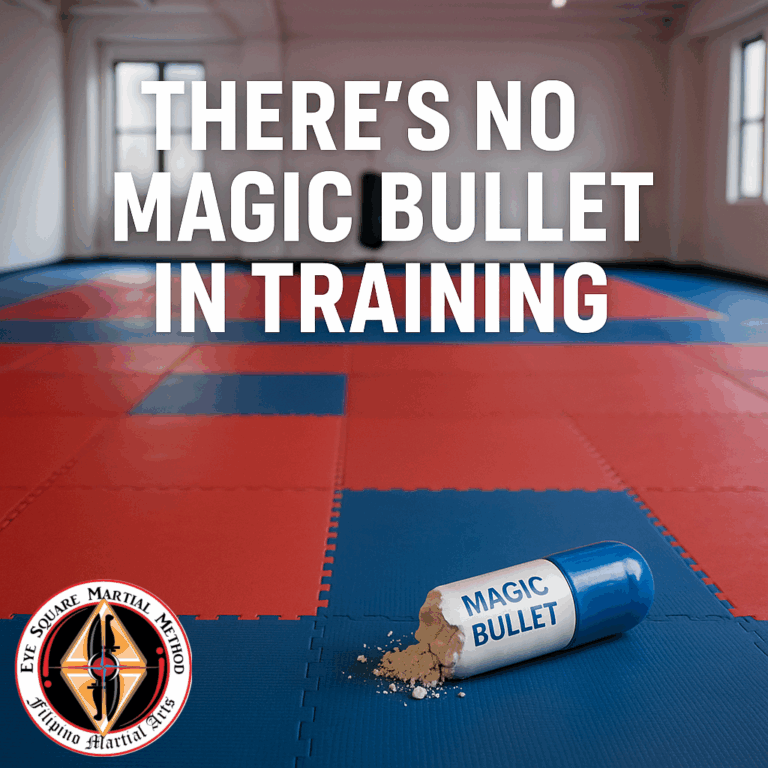 There's no magic bullet in training.